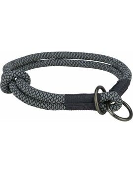 Coleira de Treino para Cães Trixie Soft Rope Preto Cinzento XS/S 30 cm