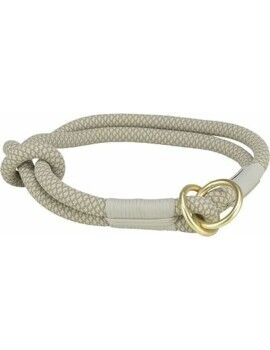 Collar de Adiestramiento para Perros Trixie Soft Rope Gris Gris claro XS/S 30 cm