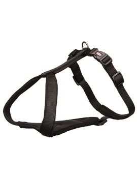 Arnés para Perro Trixie Premium Negro XL/XXL