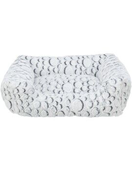 Cama para cão Trixie Mila Branco Cinzento 50 × 40 cm