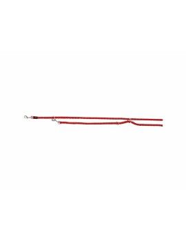 Ramal ajustable para perro Trixie Cavo Rojo S/M 2 m