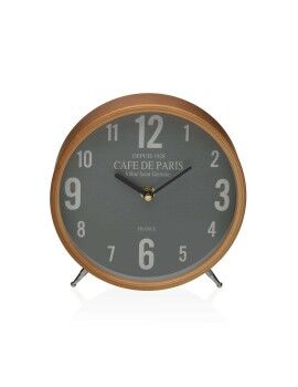 Reloj de Mesa Versa Cafe de Paris Verde Metal 4,5 x 18,5 x 18,5 cm