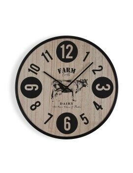 Reloj de Pared Versa Farm Metal 4 x 40 x 40 cm