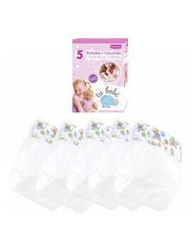 Accesorios para Muñecas Diapers Box RosaToys