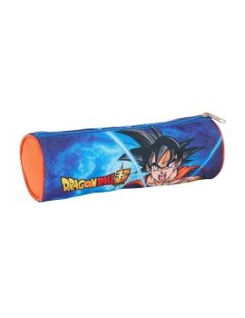 Estojo Dragon Ball Azul Laranja 23 x 8 x 8 cm Redondo