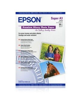 Pack de Tinta e Papel Fotográfico Epson C13S042535 A3 20 Folhas