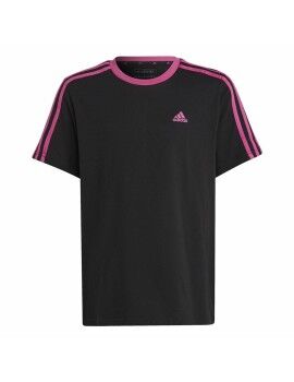 Camiseta de Manga Corta Infantil Adidas Essentials Negro