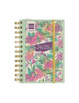 Agenda Finocam Tropic Multicolor 1/8 12 x 16,4 cm 2024-2025