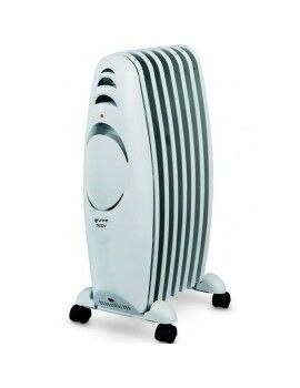 Radiador de Óleo (7 corpos) Grunkel RAC-7 Efiheat Branco Cinzento 1500 W