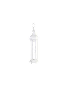 Farol DKD Home Decor Cristal Metal Blanco (20 x 17 x 55 cm)