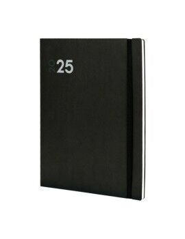 Agenda Finocam DYNAMIC MARA Y12 Negro 21 x 27 cm 2025