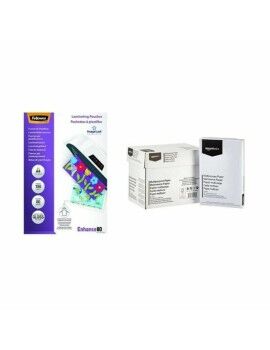 Fundas de plastificar Fellowes 5306114 A4 Transparente A4 (100 Unidades)