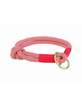 Coleira de Treino para Cães Trixie Soft Rope Vermelho Creme S 35 cm