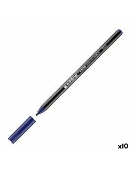 Rotulador Edding 1300 Azul (10 Unidades)