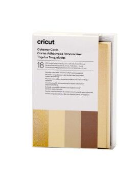 Tarjetas de Recorte para Plotter de corte Cricut Neutrals R10 Neutral (18 Unidades)