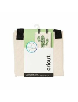 Saco infusível para plotter de corte Cricut Tote Preto Bege