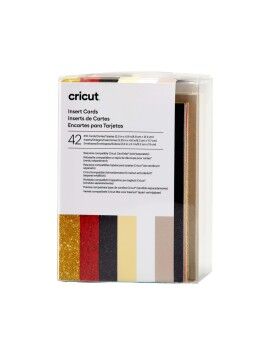 Cartões de inserção para plotter de corte Cricut Glitz & Glam R10 (42 Unidades)