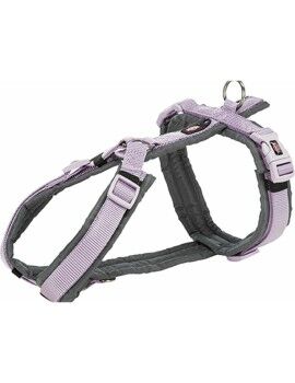 Arnés para Perro Trixie Premium Trekking Grafito Lila XL