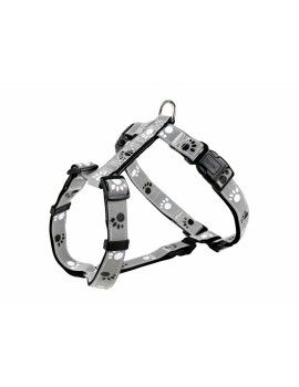 Arnés para Perro Trixie Silver Reflect Negro Gris S/M