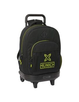 Mochila Escolar Munich Beat Negro 33 x 45 x 22 cm