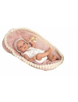 Muñeca Arias Elegance Aria Rosa 38 cm Capazo