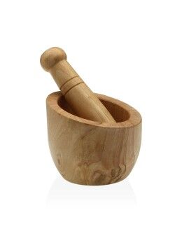 Pilão de cozinha Versa Madeira Bambu 14,5 cm