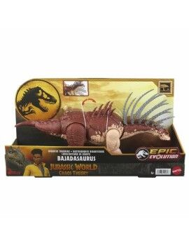 Figuras de Ação Jurassic World Bajadasaurus HTK80 Dinossauro Som