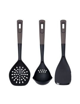 Utensílios de cozinha Bidasoa Mia Cinzento Plástico (3 Peças)