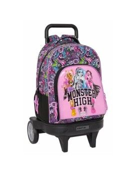 Mochila Escolar Monster High Drama Multicolor 33 x 45 x 22 cm