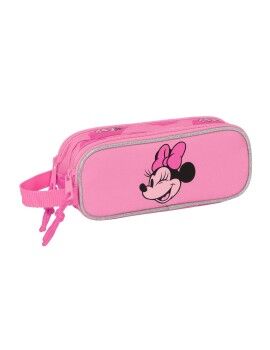 Malas para tudo duplas Minnie Mouse Loving Cor de Rosa 21 x 8 x 6 cm