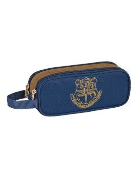 Bolsa Escolar Harry Potter Magical Castanho Azul Marinho (21 x 8 x 6 cm)