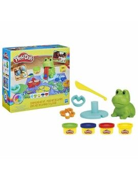 Jogo de Plasticina Play-Doh Kikker en Kleuren Starters Set