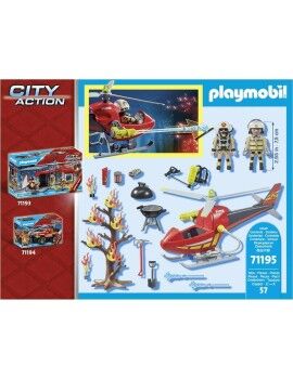 Playset de Veículos Playmobil Helicóptero 57 Peças