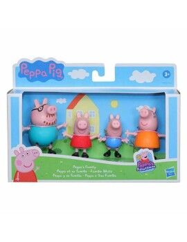 Conjunto de Figuras Peppa Pig F2190 4 Peças 1 Peça