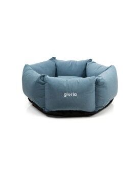 Cama para Perro Gloria Hondarribia Azul 75 x 75 cm Hexagonal