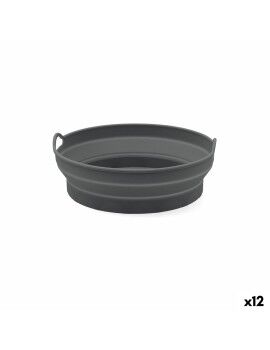 Cesto de Silicone Dobrável para Fritadeiras de Ar Quid Naturalia 20 x 20 x 7 cm (12 Unidades)