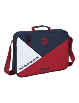 Cartera Escolar F.C. Barcelona Corporativa Azul Granate (38 x 28 x 6 cm)