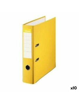 Archivador de Palanca Esselte Amarillo A4 (10 Unidades)