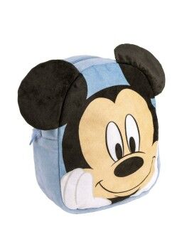 Mochila Infantil Mickey Mouse Azul Claro 18 x 22 x 8 cm