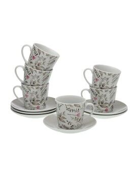 Conjunto de 6 Chávenas com Prato Versa Caprice Porcelana