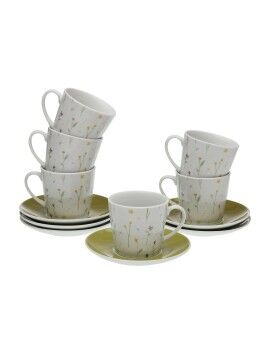 Conjunto de 6 Chávenas com Prato Versa Laison Porcelana