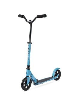 Patinete Scooter Micro Speed Deluxe Azul Verde Cinzento Prateado