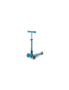 Patinete Scooter Micro Mini Micro Deluxe Azul Verde Cinzento Prateado