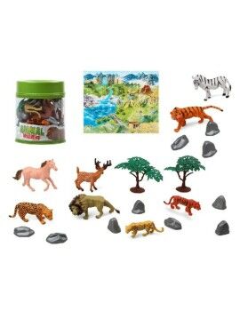 Figuras de animais Jungle (22 Peças) (3 pcs)