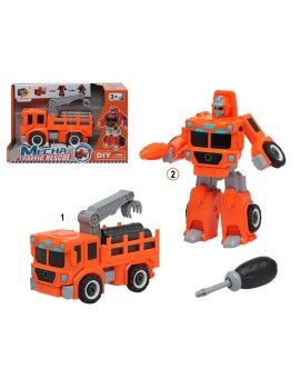 Super Robot Transformable Naranja