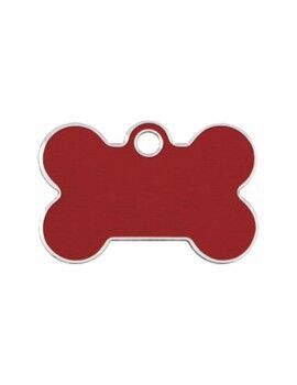 Placa identificativa Imarc Bone Vermelho