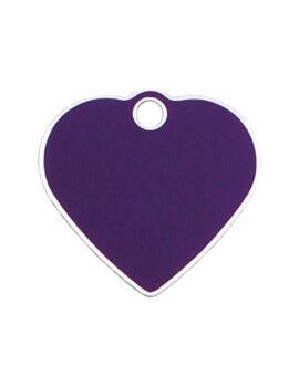 Placa identificativa Imarc Heart Lila