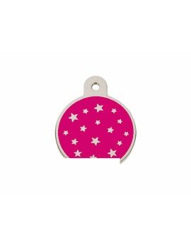 Placa identificativa Imarc PetScribe Passion Cor de Rosa Prateado