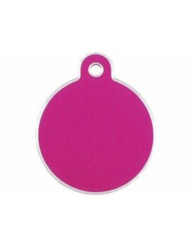 Placa identificativa Imarc Circle Rosa