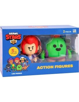 Conjunto de Figuras Brawl Stars BRW6015A 2 Peças